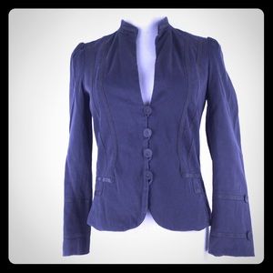 Marc Jacobs 4 military style navy/grey jacket